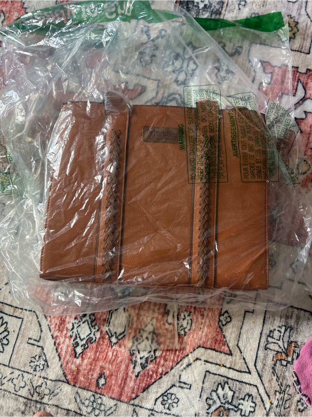 Montana West X Wrangler Large Tote Bag